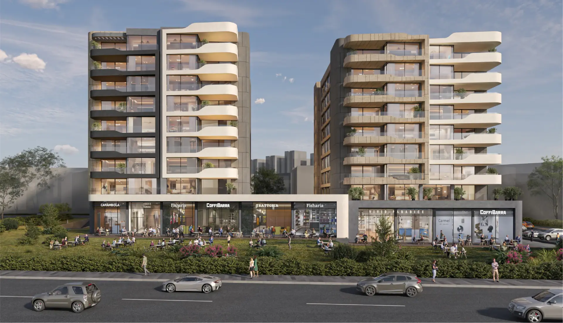Violetta Oran, Dış Cephe